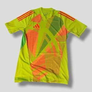 New! Adidas Tiro 24 Pro Goalkeeper Jersey in semi-solar yellow